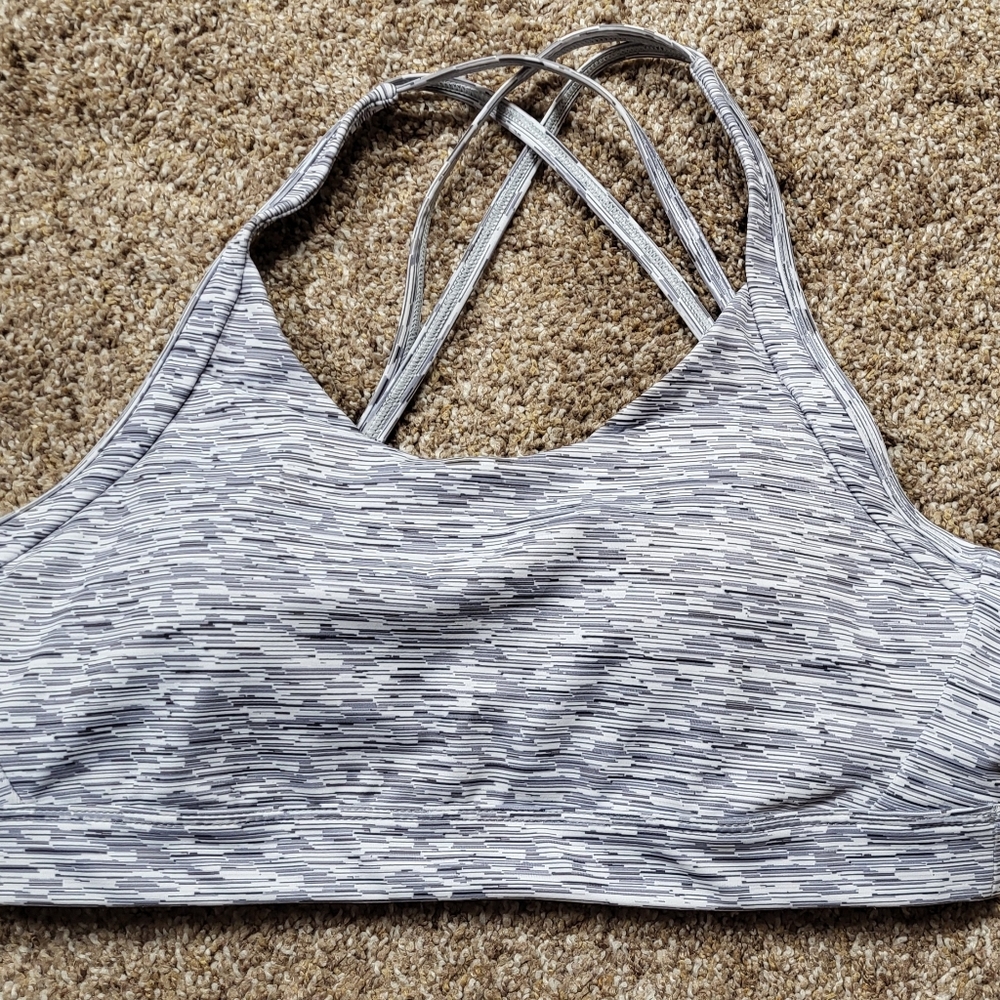 Zyia Lux Strappy Bra.  NWOT